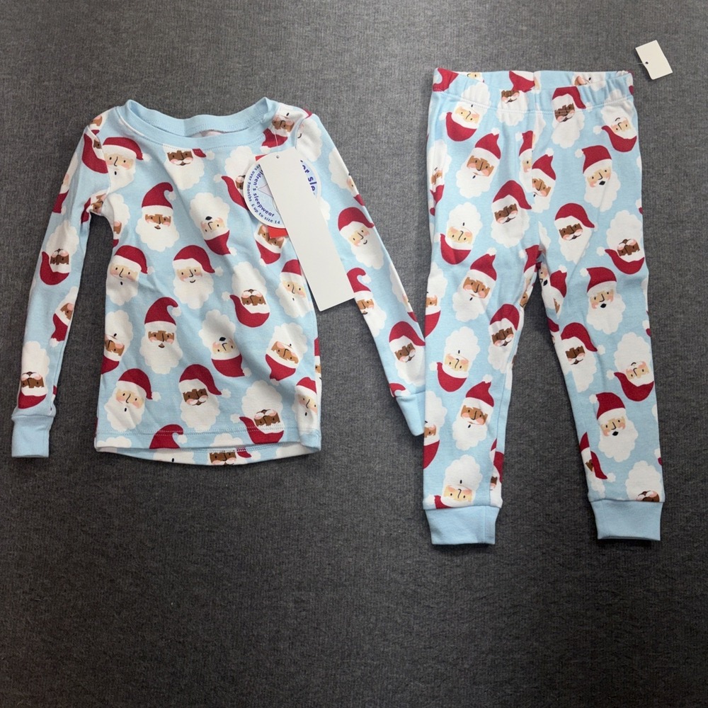 Holiday Lane Little Big Kids Cotton Snug Fit Matching Family Pajamas Set 24 Mo